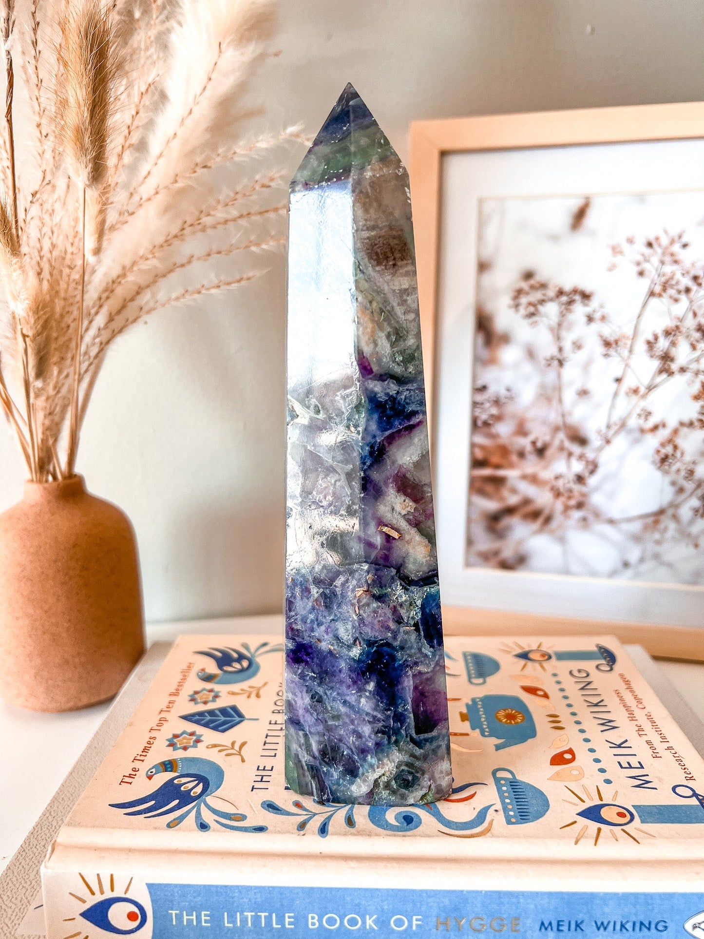Rainbow Fluorite Tower