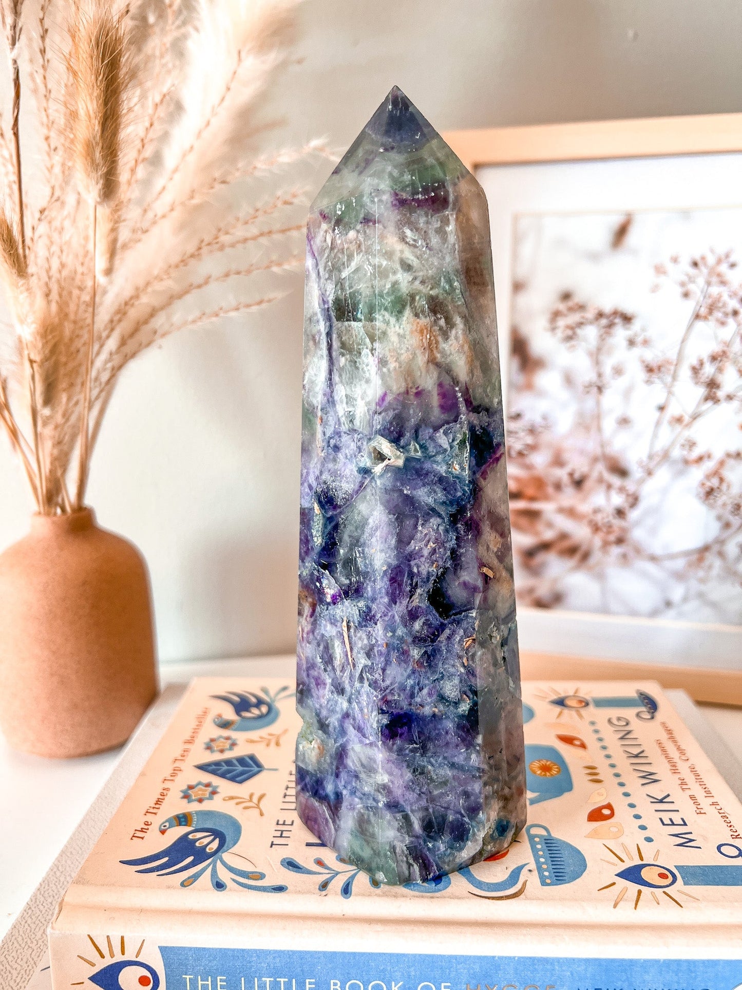 Rainbow Fluorite Tower