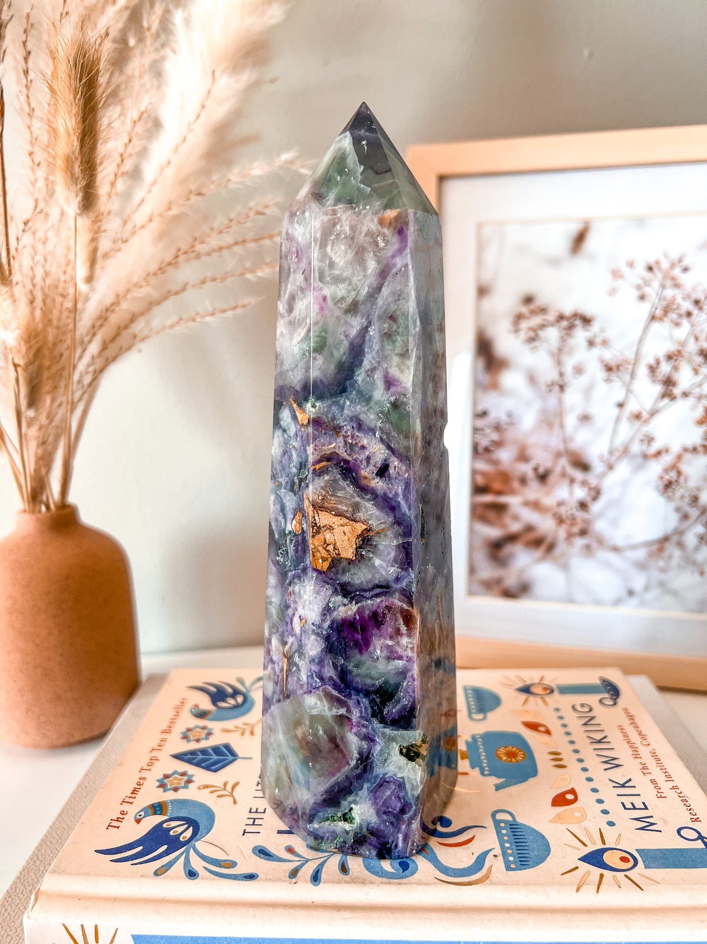 Rainbow Fluorite Tower