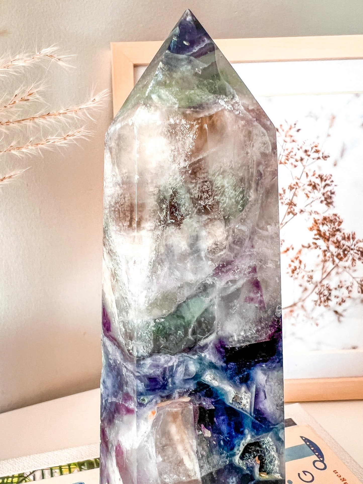 Rainbow Fluorite Tower