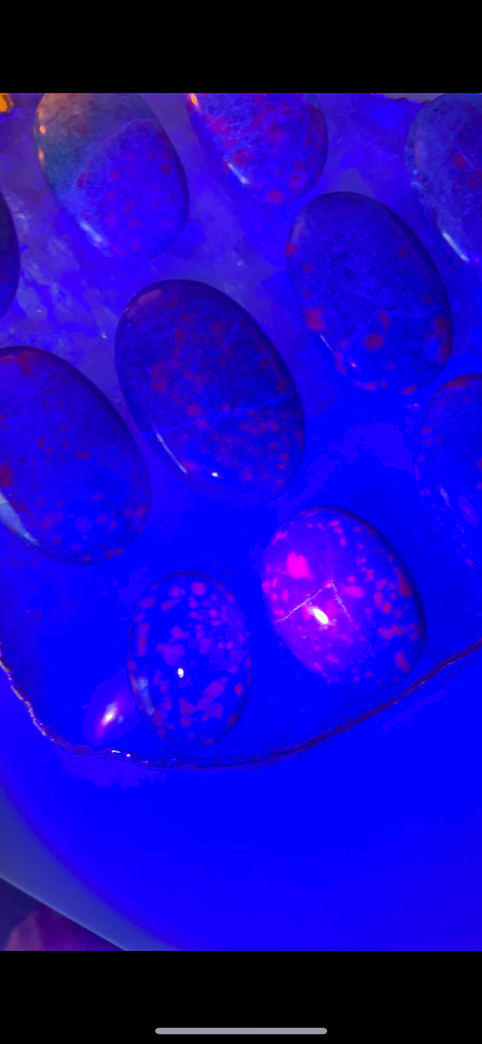 Ruby Kyanite Palm Stone
