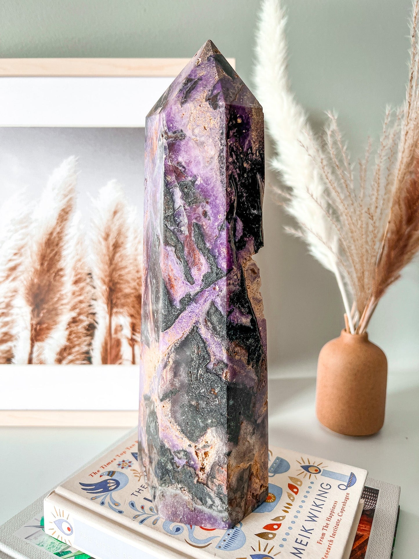 Silky Amethyst Tower