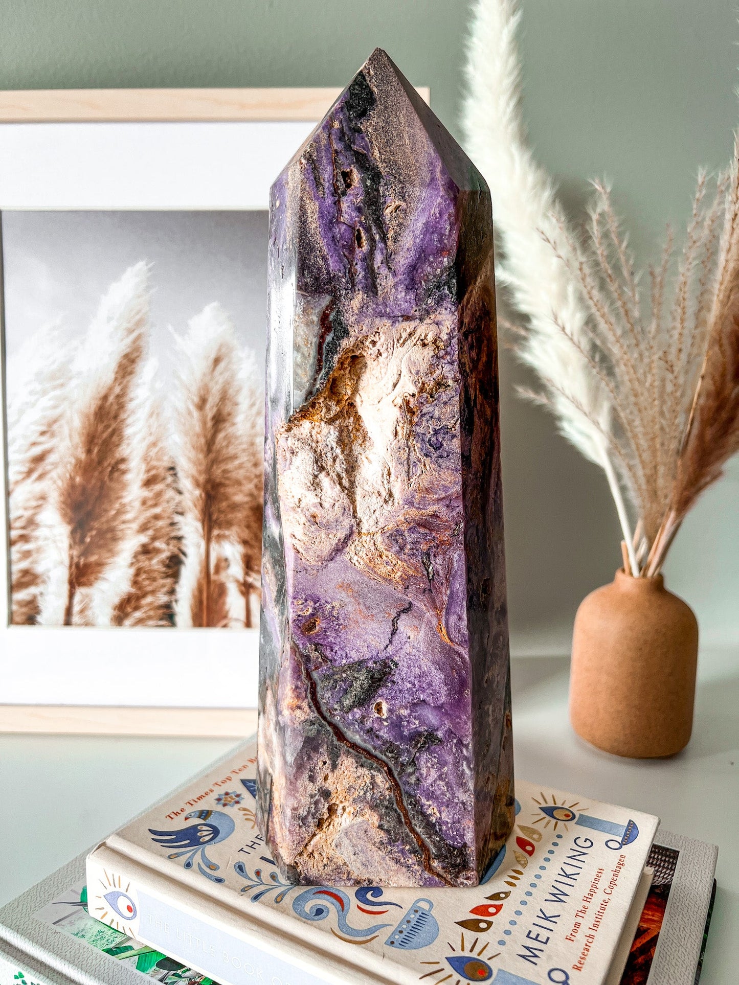 Silky Amethyst Tower