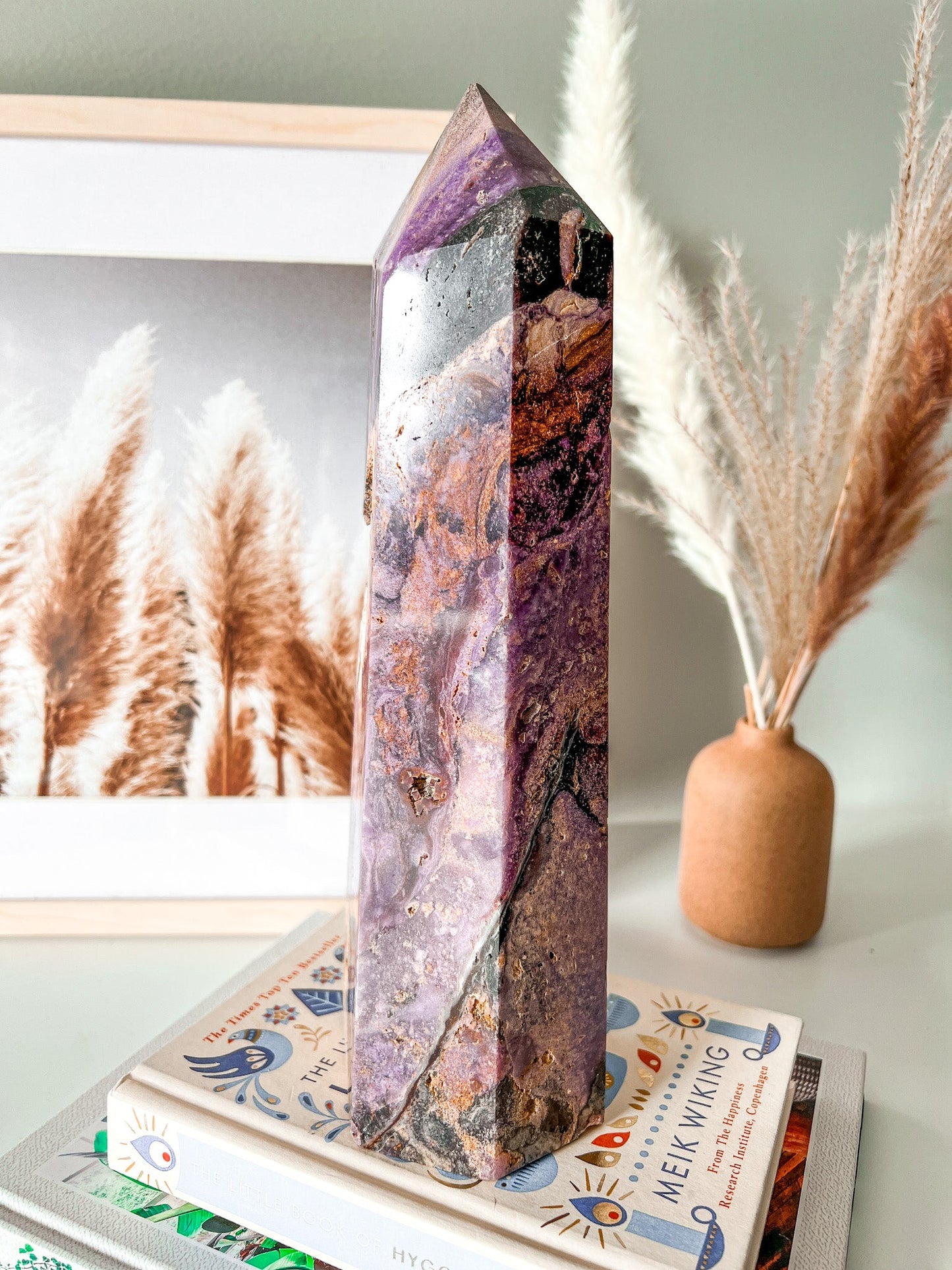 Silky Amethyst Tower