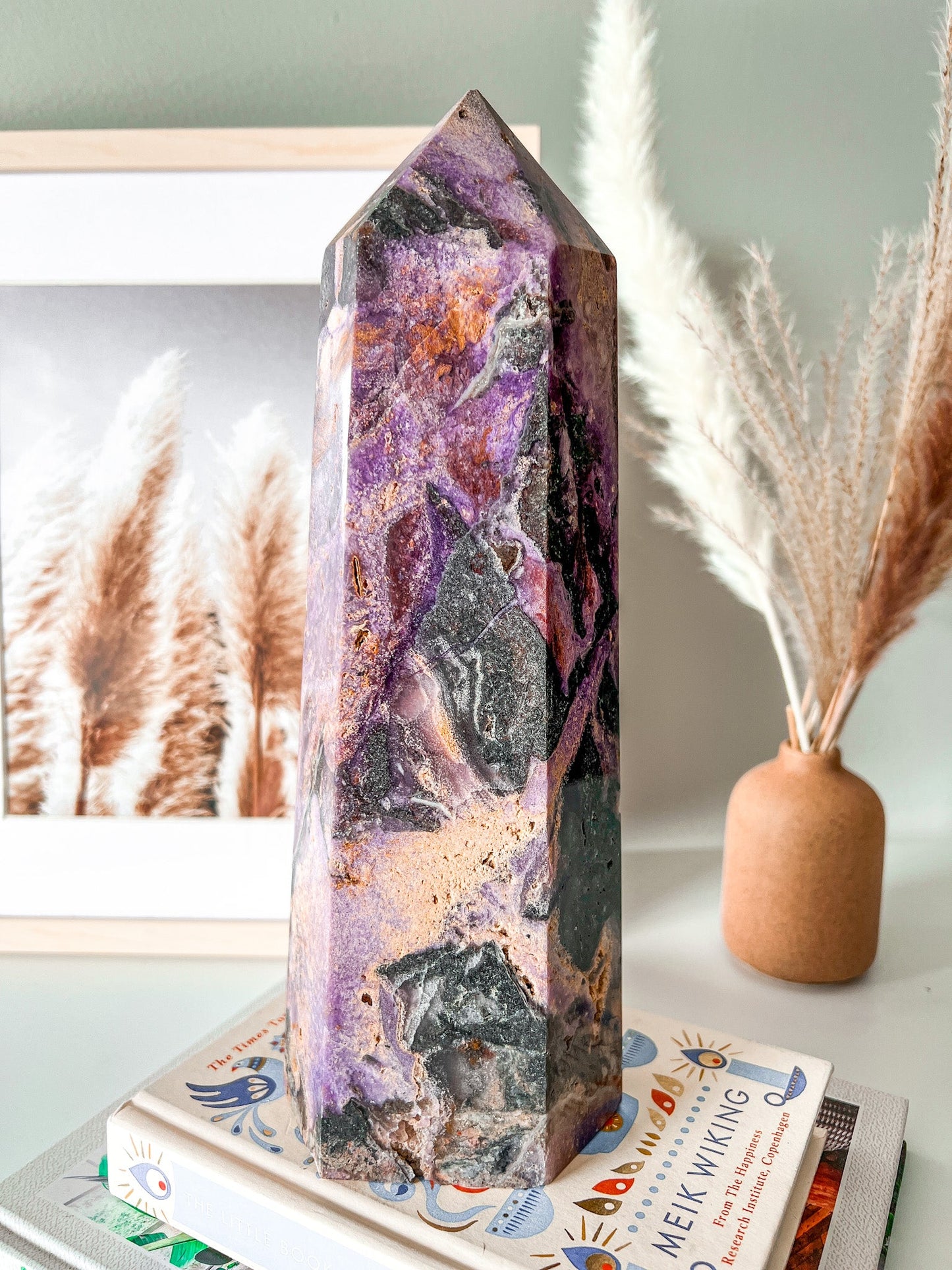 Silky Amethyst Tower